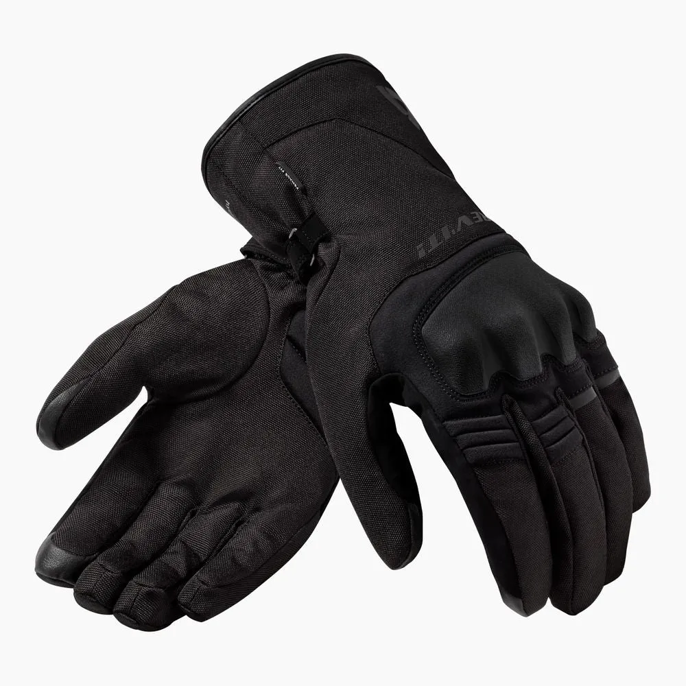 REV'IT! Lava H2O Damen-Motorradhandschuhe Schwarz