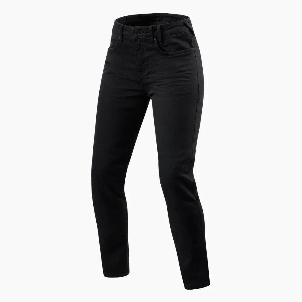 REV'IT! Maple 2 Damen SK Motorrad Jeans Schwarz