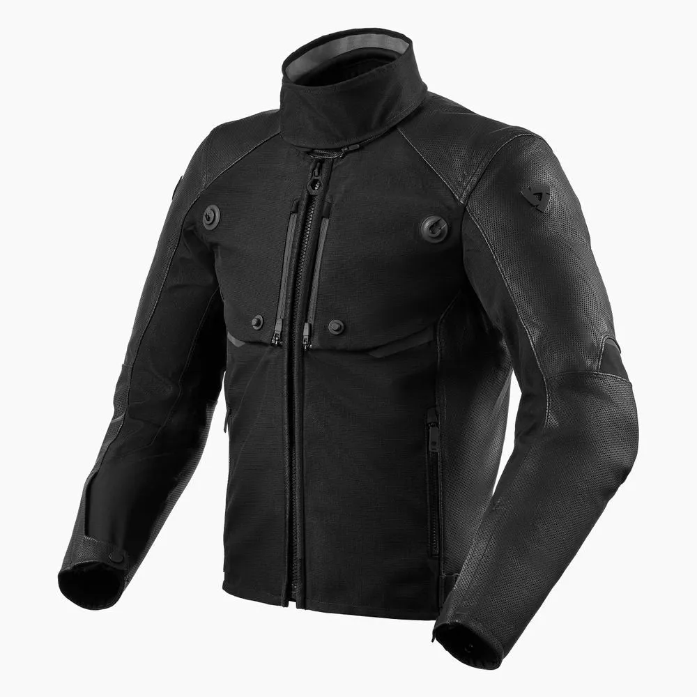 REV'IT! Ventil H2O Motorradjacke Schwarz
