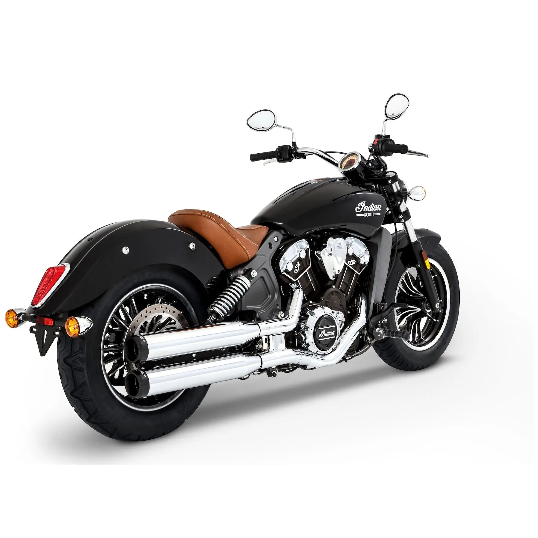 Rinehart 3,5" Slip-On Schalldämpfer für Indian