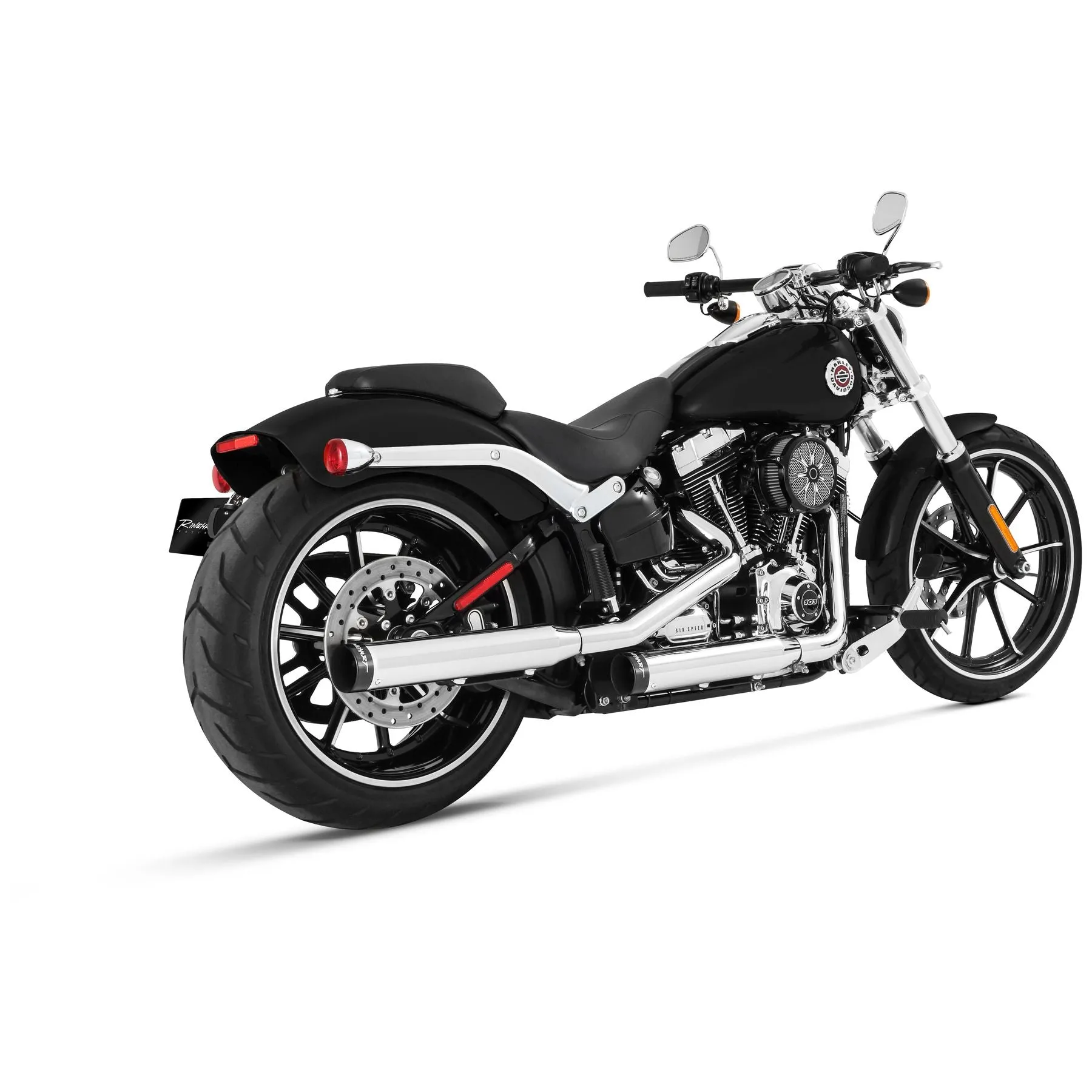 Rinehart 3" Duals Slip-On Schalldämpfer für Harley