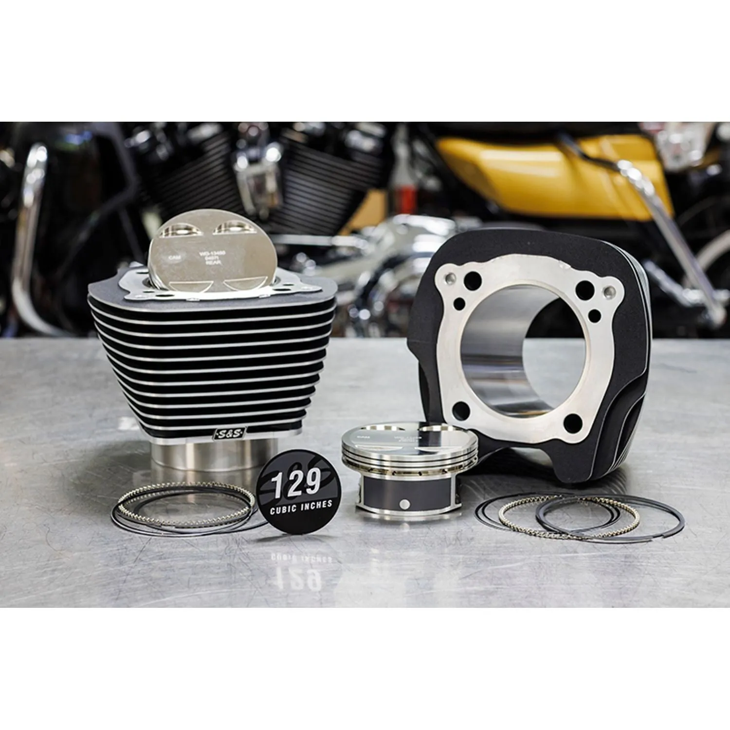 S&S 129" Big Bore Kit für Harley Milwaukee Eight