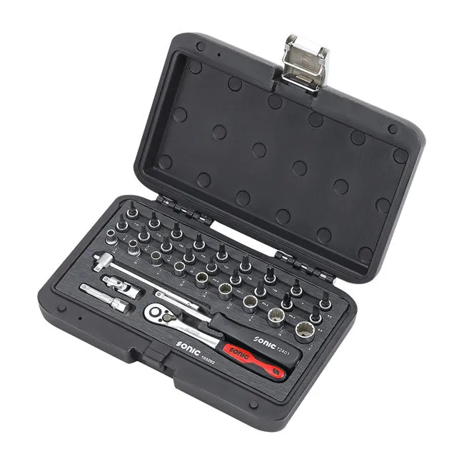 Sonic Kombi-Einsatz 1/4'' Drive 32-teilig US-Größen