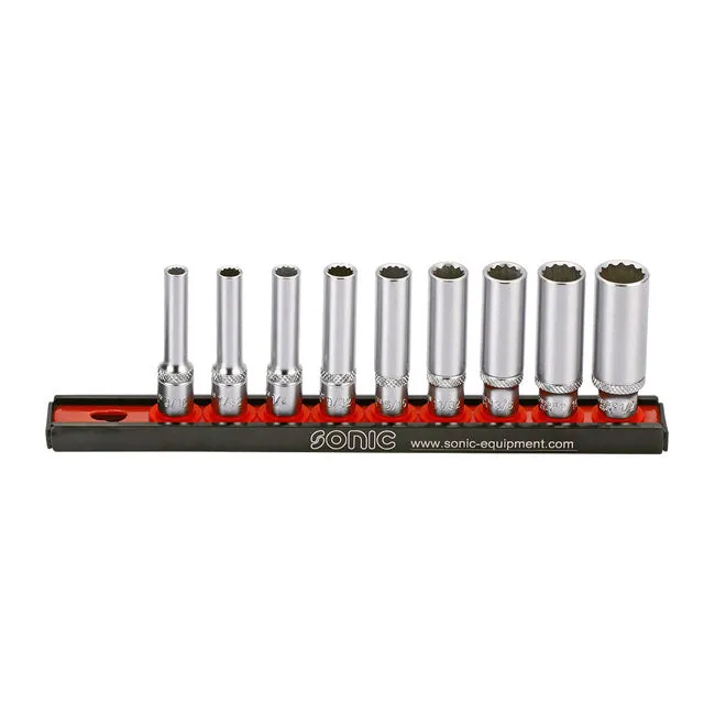 Sonic Deep Socket Rail Set 1/4" US Größen