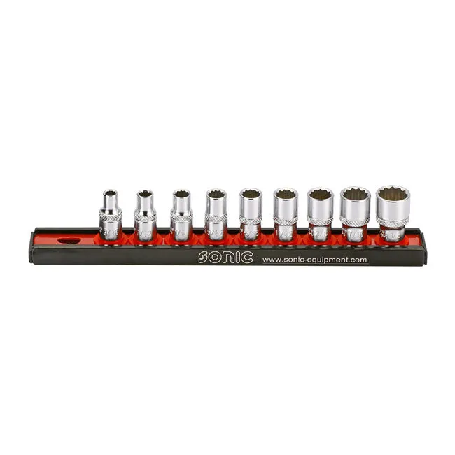Sonic Socket Rail Set 1/4" US Größen
