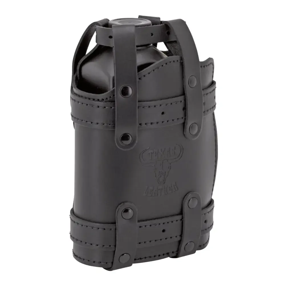 Texas Leather Motorrad-Öl-Halter