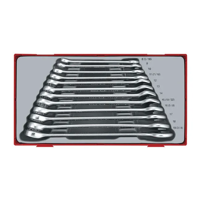 Teng Tools Maulschlüssel-Satz 12-teilig Metrische Größen