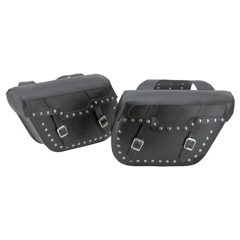 Texas Leather Überwerfbare Universal-Motorrad-Satteltaschen