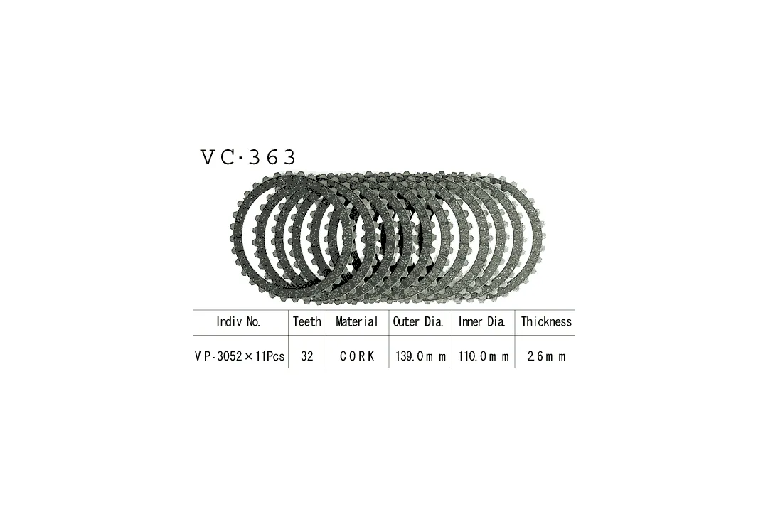 Vesrah Kupplungslamellen-Kit Suzuki