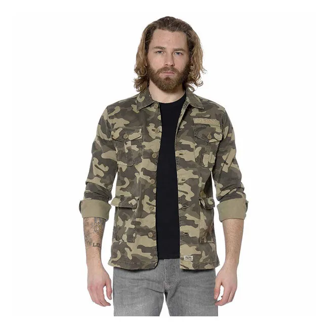 Von Dutch Army Hemd Camo