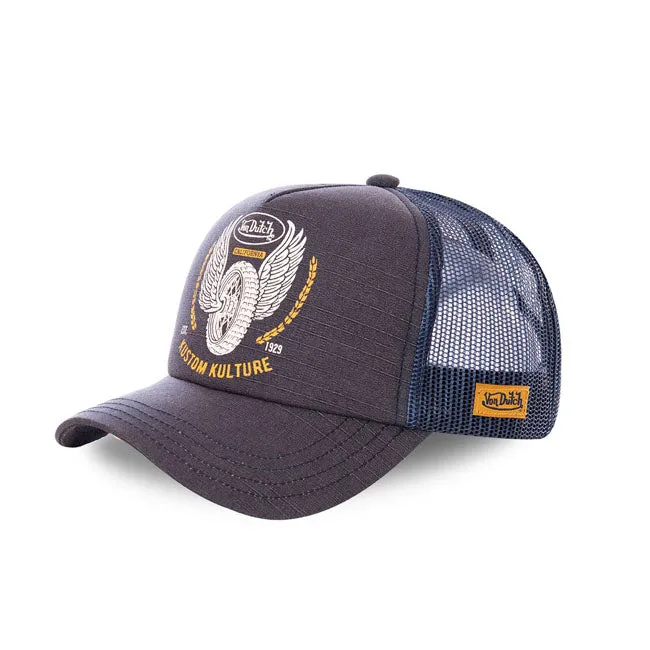 Von Dutch Crew10 Trucker Kappe Blau