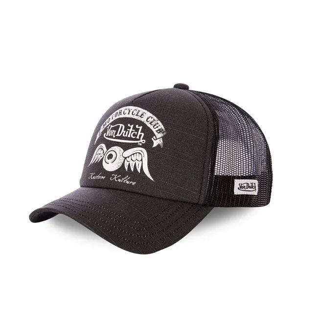 Von Dutch Crew8 Trucker Cap Schwarz