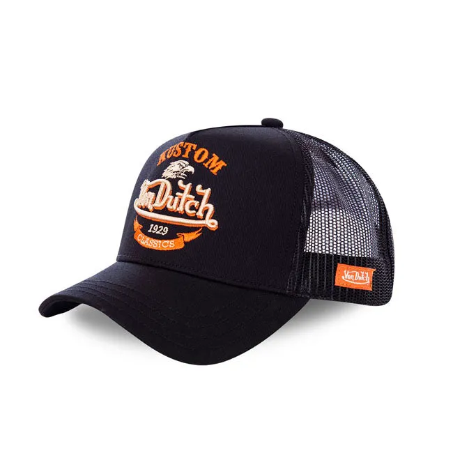 Von Dutch Eagle Trucker Cap schwarz