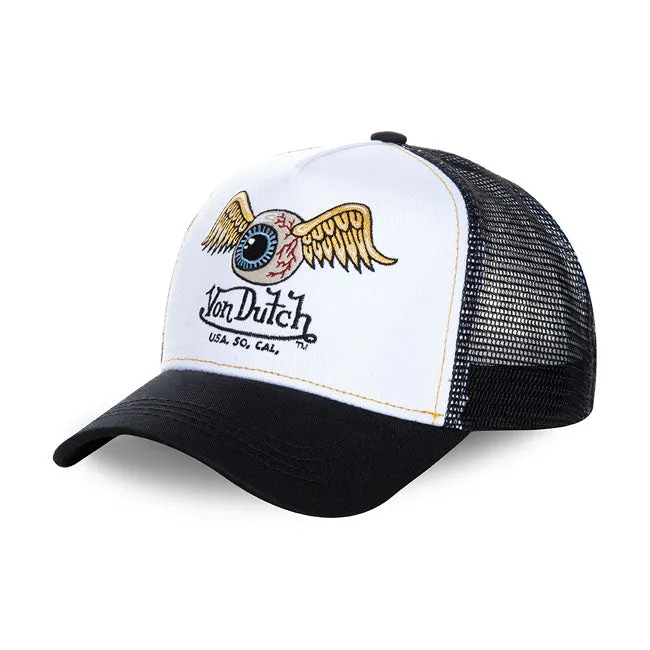 Von Dutch Eyes Trucker Cap Weiß / Schwarz