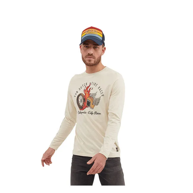 Von Dutch Fire Longsleeve Creme