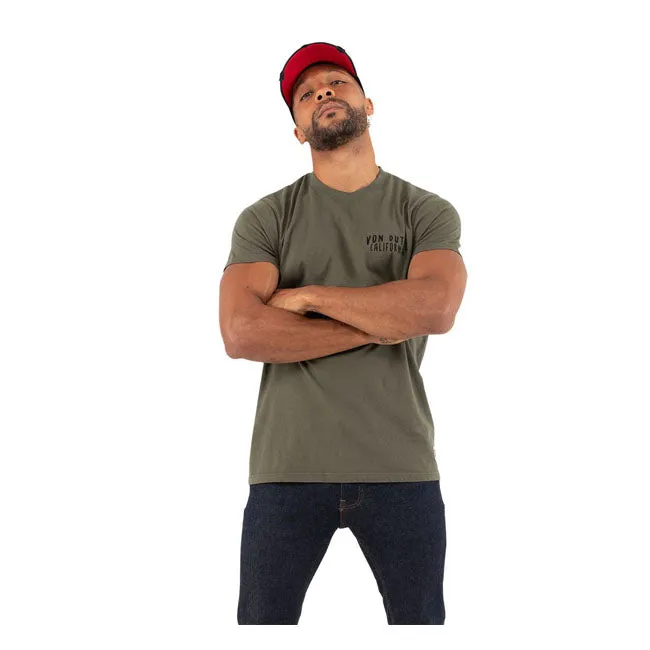 Von Dutch Handy T-Shirt Armee Grün