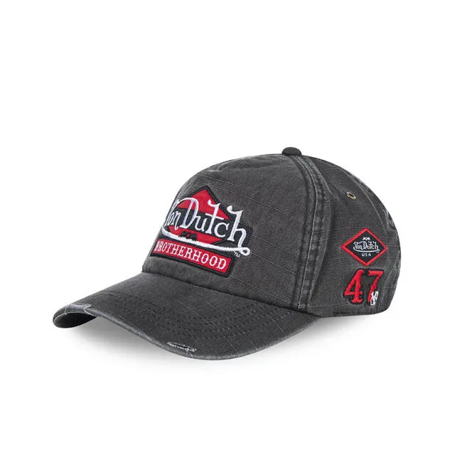 Von Dutch Heritage Cap Grau Denim