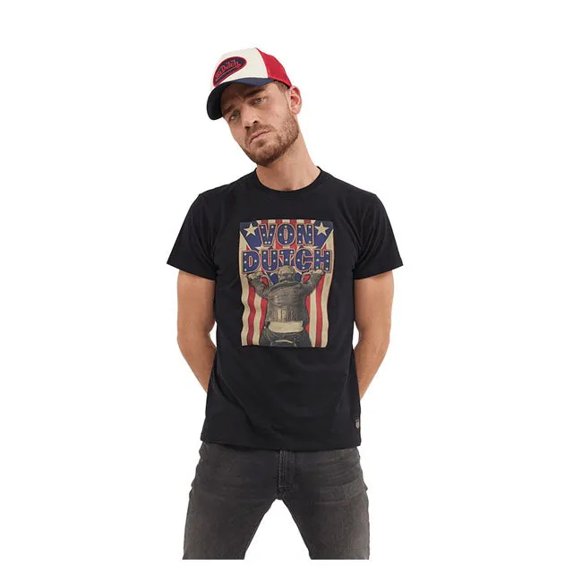 Von Dutch Rica T-Shirt Schwarz