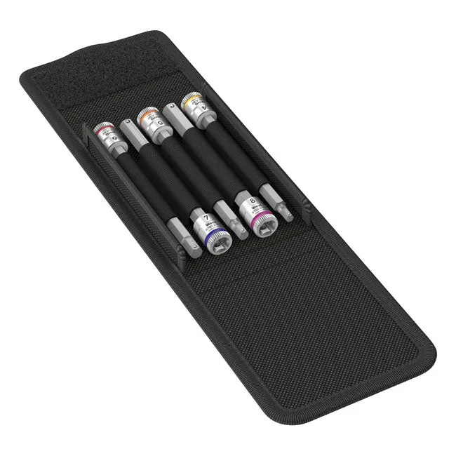 Wera Verlängerte 1/4" Innensechskant-Bits Metrische Größen