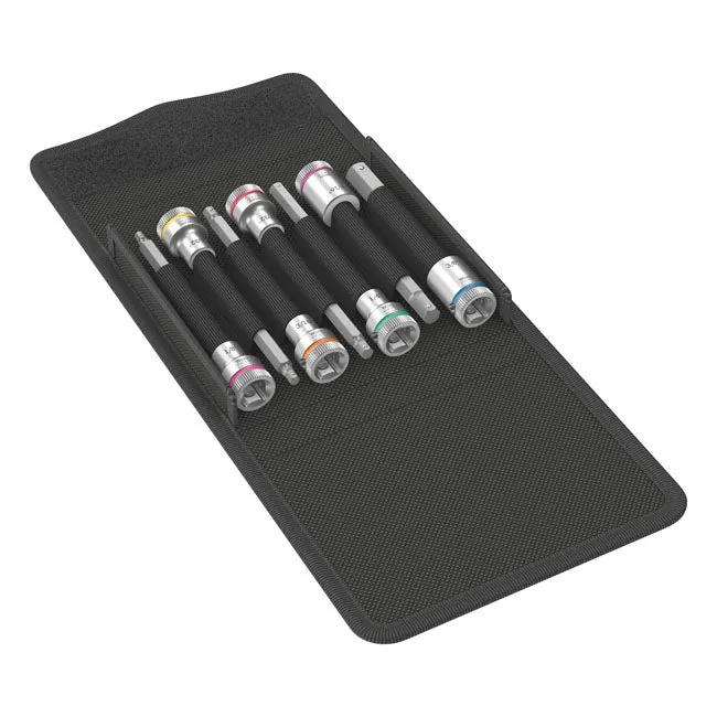 Wera Verlängerte 3/8" Innensechskant-Bits US-Größen