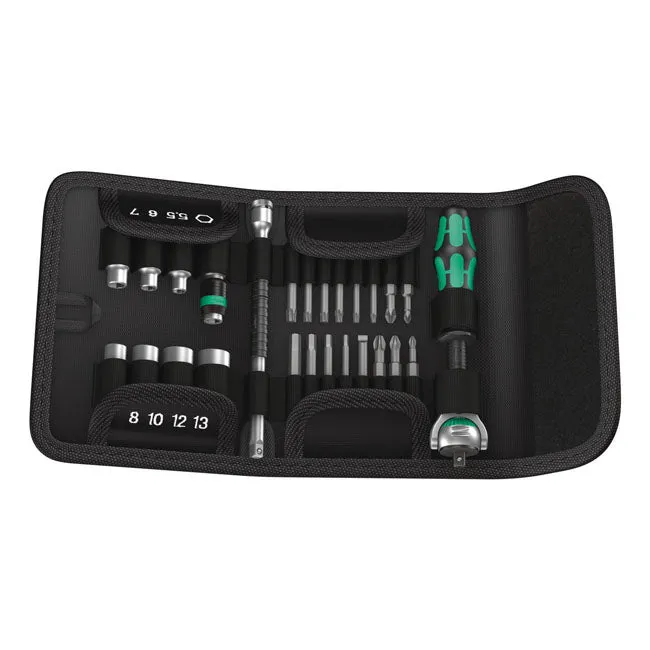 Wera Zyklop Speed Ratschen-Kit 1/4" Antrieb 26-teilig Metrische Größen