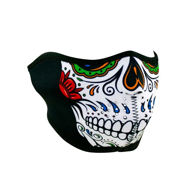 Zanheadgear Halbmaske Neopren Muerte Skull