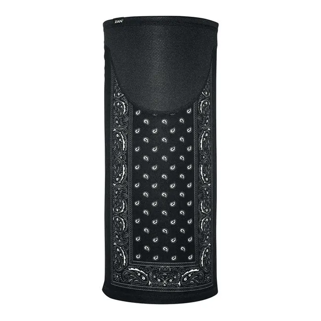 Zanheadgear Motley Tube Winddicht Schwarz Paisley